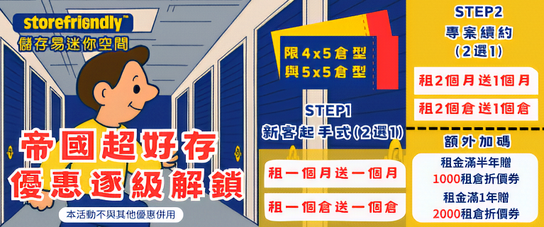 帝國超好存 優惠逐級解鎖